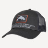 Кепка Simms Trout Icon Trucker (; one size; Carbon)